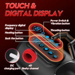 Automatic Male Masturbator - Adult Male Sex Toys For Men Penis Pump With 9 Sucking & Thrusting & Vibrating Modes, Heating Blowiob Sex Machine Sex Toy For Men, Lcd Display Pocket Pussy