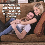 Masturbation Lube & Toy Cleaner Kit, Water-Based Personal Lubricant with Gentle Toy Cleaning Spray, Body-Safe, Non-Sticky, Easy Rinse, Compatible with All Toys, Intimate Care Set