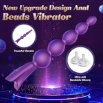 Vibrating Butt Plug Anal Beads - Anal Toys Sex Toys, Anal Vibrators Men Prostate Massager Wand Sex Novelties, G Spot Dildo Sexual Pleasure Tools For Women, Adult Toys Vibrater For Couples (Purple)