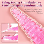 Tentacle Dildo 7In. Adult Sex Toys Realistic Monster Dildo Prostate Massager For Women Men Adult Sex Play?Pink?