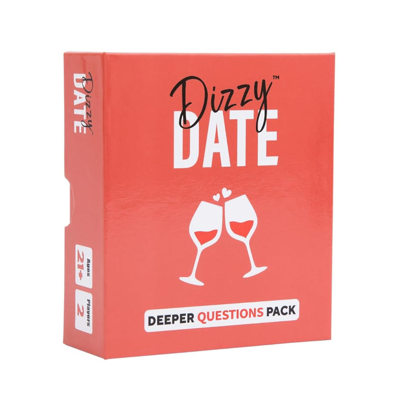 Dizzy Date: The 2Nd Date Deeper Questions Expansion Pack. The Card Game For