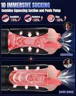 Sex Toys for Men Male Masturbator 3 Sleeves AI Sync Pocket Pussy