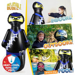 Ninja Toy 47 Inches -Kids Punching Bag | Already Filled With Sand| Bop Bag | Inflatable Bopper | Boxing | Ninja Birthday Party | Party Decorations | Punching Bag For Kids- (Nobi)