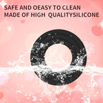 Pocket Silicone Penis Rings Kit, 3 Different Sizes Cock Rings Set Sex Toy For Men (Black)