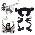 Adults Bed Restraints Sex Toys,Bondage Gear & Accessories Bdsm Toys Fuzzy Handcuffs Ankle Cuffs Pillow,Removable Tool Bondaged Kit For Couples (Black)
