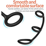 Silicone Cock Ring, Penis Rings Set For Men Erection Enhancing,3 Different Sizes In 1 Cock Rings For Male Last Longer & Harder, Adult Sex Toys For Men Better Sex