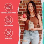 Organic Menstrual Cup for Women | Vegan Period Cup | 100% Free of Silicone, Toxins, & Chemicals - Crafted from Medical-Grade TPE | Patented Leak-Free Technology (30mL Capacity)