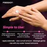 Passion Make Them Sensitive Cherry Nipple Stimulator 1.5 Oz – Cherry Flavored Nipple Sensitivity Cream, Warming Sensation Formula, Personal Enhancement Cream, Made in USA