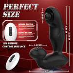 Prostate Massager Sex Toys - Vibrating Butt Plug With 10 Rotating & 10 Vibrating Modes, Anal Plug Beads Toys Dildo Vibrator Remote Control Vibrators, Adult Sex Toy For Men Or Couples Pleasure