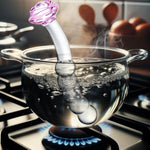 8" Glass Dildo,Rose Anal Beads Butt Plug,Crystal Glass Beads Anal Plug, Prostate Massager G Spot Stimulation Pleasure Stick, Anal Trainer Adult Sex Toys And Games For Men And Women Couples