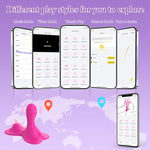 New Adult Sex Toys-Sit And Ride Clit Anal G Spot Vibrator With 9+9 Vibrating Modes App Remote Control Vibrator Adult Toys For Women Men Couples Game