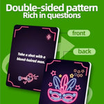 Adult Ladies Night Card Game – 50 Fun & Dirty Challenge Cards For Women, Girls Night Out, Bachelorette Party Game, Brave Girl Friends Activity To Build Closer Bond