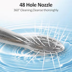 Aluminum Shower Cleaner Douche System,Handheld Water Shower Nozzle Anal Rinse Vaginal Cleaning Kit For Men And Women + Velvet Carry Bag