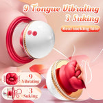 Sex Toys Nipple Toys Sucker Vibrator - Rose Toy With 9 Vibrating & 3 Sucking Mode, Detachable Nipple Toys Vibrators Adult Toys Clit Nipple Anal Stimulator Massager Sex Toys For Women Female Couples