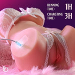 13.2Lb Vibrating Sex Doll Male Masturbator - 12 Vibration Modes Sex Dolls, 4In1 Sex Toys For Men Pocket Pussy Ass With Big Boobs Vagina And Anal