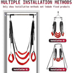 Sex Swing Bdsm Sex Swings Adjustable Straps Sex Sling Widened Thick Cushion Comfortable Swing For Couples Restraint Sex Toys, Adult Swing Sex Furniture For Bedroom Sex Games
