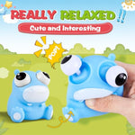 8 Pack Animal Squishy Fidget Toys, Cute Squishies Toys for Kids Adults, Pop Out Eyes Toy, Popping Eye Stress Relief Toy, Easter Basket Stuffers, Party Favors, Goodie Bag Stuffers and Classroom Prizes