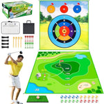 Golf Chipping Practice Mat For Backyard Games, Battle Golf Hitting Mat For Swing Training, Fun Golf Party Game, Perfect For Outdoor Activities