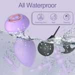 Sex Toys Butt Anal Plug - 6 Pack Training Kit Set Silicone Vibrating Butt Plug With Remote Control Adult Toys For Women, Men, Couple And Beginners (Purple)