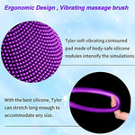 Vibrating Cock Ring,Rechargable Silicone Stretchy Penis Rings With 10 Intense Vibration Modes For Men Couples Pleasure,Male Erection Enhancing And Female Clit Vibrators