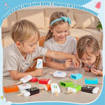 1-10 Number Matching Ice Cream Toy - 20 Pcs, Fun Number Toys For Kids, Toddler Number Learning Toys, Preschool Learning Activities, Montessori Toys Gift For 3+ Year Old Kids