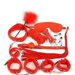 Bdsm Adult East Bondage Erotica Set, 10 Piece, Restraint Restriction Play Set, Role Play, Conditioning Slave For Male And Female Couples Beginner