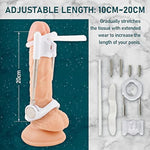 Penis Extender Stretcher Kit For Men Endurance Training Device Set Penile Traction Device Male Penile Stretching Support Sex Accessories For Adults Couples