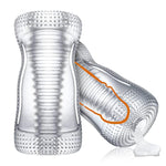 Pocket Pussy Sex Toys, Adult Sex Toy Male Masturbator, 3D Spiral Textured Sex Toy For Men, Clear Masturbation Sleeve, Penis Training Stroker,Couple Sex Toys & Game