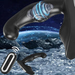 Prostate Massager Sex Toys Butt Plug Anal Vibrator Remote Control Dildo Vibrator With 10 Vibrating G Spot Clitoris Masturbator Stimulator For Women Men Couples (Black)