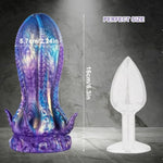 Adult Sex Toys Octopus Anal Toys Waterproof Butt Plugs Dildo Trainer Thick Vestibule Hands-Free Dildo Gay Sex Toys, Sex Massager Men Women Adult Erotic Products 6.3 In