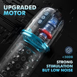 Male Sex Toys For Men Male Masturbator - Male Sex Toy For Men Adult Toys With 7 Thrusting & Rotating, 50Db Quiet Hands Free Pocket Pussy Stroker, 3D Sleeve Mens Sex Toys Adult Sex Toys & Games