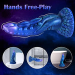 8.5" Realistic Dildo Sex Toy Dragon Dildo Silicone Huge Large Anal Dildo With Powerful Suction Cups For Hands-Free Play Dildo For Female Adult Sensual Sex Toys Anal Plugs For Vaginal G-Spot
