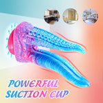 7" Small Double Head Tentacle Dildo With Tongue, 6" Silicone Dual Monster Alien Anal Dildo Suction For Lesbian Beginner, 5" Double Sided Fantasy Cute Prostate Shower Small Dildos Sex Toy For Women Gay