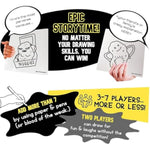 Hilarious Uncensored Adult Party Game | Fun Drawing Game For Terrible Artists, Fun Game Nights, Bachelorette Parties & Inappropriate Friends | Nsfw Card Game For Adult Groups 17+