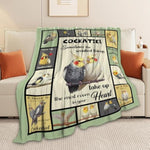 Parrot Bird Throw Blanket Cute Cockatiel Stuff Gifts For Kids Girls Boys Adults Women Men Soft Cozy Warm Plush Fluffy Fuzzy Fleece Blanket Decor 40''X50''