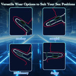 Vibrating Cock Ring For Penis Testicles G Spot Stimulation, Pleasure Penis Ring Sleeve Vibrator Couples Adult Sex Toys For Men Women, Male Couple Sex Toy, Cock Rings Vibrators For Men Sex