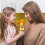 30PCS Fall Crafts for Kids Flower Bouquet Kit DIY Thanksgiving Gift School Classroom Activities