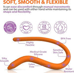 Bendable Pelvic Wand Massager, Flexible Pelvic Floor Relaxer