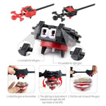 Battling Top Burst Gyro Toy Set 12 Spinning Tops 3 Launchers 1 Grip Toy Combat Battling Game With Portable Storage Box Gift For Kids Children Boy And Girl Ages 6+…