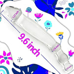 Glass Dildo Anal Beads Butt Plug 9.6 Inch Double Ended Dildo With 3 Beads & Tapered Head Prostate Massager Sex Toy For Men Women Masturbation