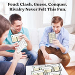 Office Feud Game, Team Building Party Games For Adults, Friendly Feud Trivia Games For Coworkers Group Activity, Family Game Nigh Supplies, Work Holiday Party Decorations -01