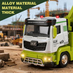 Dump Truck Toy For Boys-1:40 Simulation Model, Educational Construction Toys With Realistic Lights & Sounds, Perfect Christmas Birthday Gifts For Kid Ages 3 4 5 6 7 8 Years Old (Crane Truck)