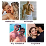 Silicone Dildo Panties, Male Sex Toys For Gay Men Dick Masturbation,Anal Sex Accessories For Women Couples,Realistic Silicone Penis,Sexual Pleasure-Tools For Women (17Cm Length-Hollow)
