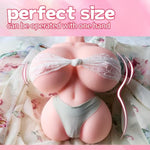 4.5Lb Big Boobs Sex Doll Male Masturbators With Pussy Ass, Mens Female Sex Doll Torso With Dual 3D Channels, Pocket Pussy Big Boobs Sex Toy For Men Masturbation