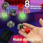 24 Body Parts Glowing In The Dark Sex Dice Couple Sex Game Toy Gift Creative Date Night Dice 8 Adult Couple Sex Toys And Games Perverted Naughty Bedroom Romantic Anniversary And Valentine'S Day Gift