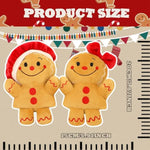 Christmas Gingerbread Man Plush Toy, Cute Stuffed Cookie Plush Toy - Christmas Doll Plush Gift - Suitable For Kids, Adults?2Pcs Classic