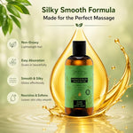 Exotic Massage Oil for Couples - Romantic Aromatherapy Body Massage Oil with 5 Natural Oils - Relaxing Spa Massage Oil for Date Night & Intimate Moments - Aphrodisiac Massage Oil - 8.45 Fl Oz