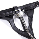 Female Chastity Belt For Women With Lock With Chain Female Fetish Chain Slave Belt Chastity Device Bdsm Bondage Toys For Couples Sex