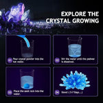 Earth Science Kits For Kids Age 4-6-8-12-14, Birthstone Gemstone Dig Kit, Geology Kit With Break Your Own Geodes, Crystal Growing Experiment, Rock Mining Kit Birthday Gifts Toys For Boys Girls