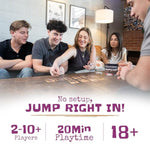 Superficial Adult Party Card Game - The Skin-Deep Game For Shallow People - Hilarious Party Games For 18+, 2 To 10 Players